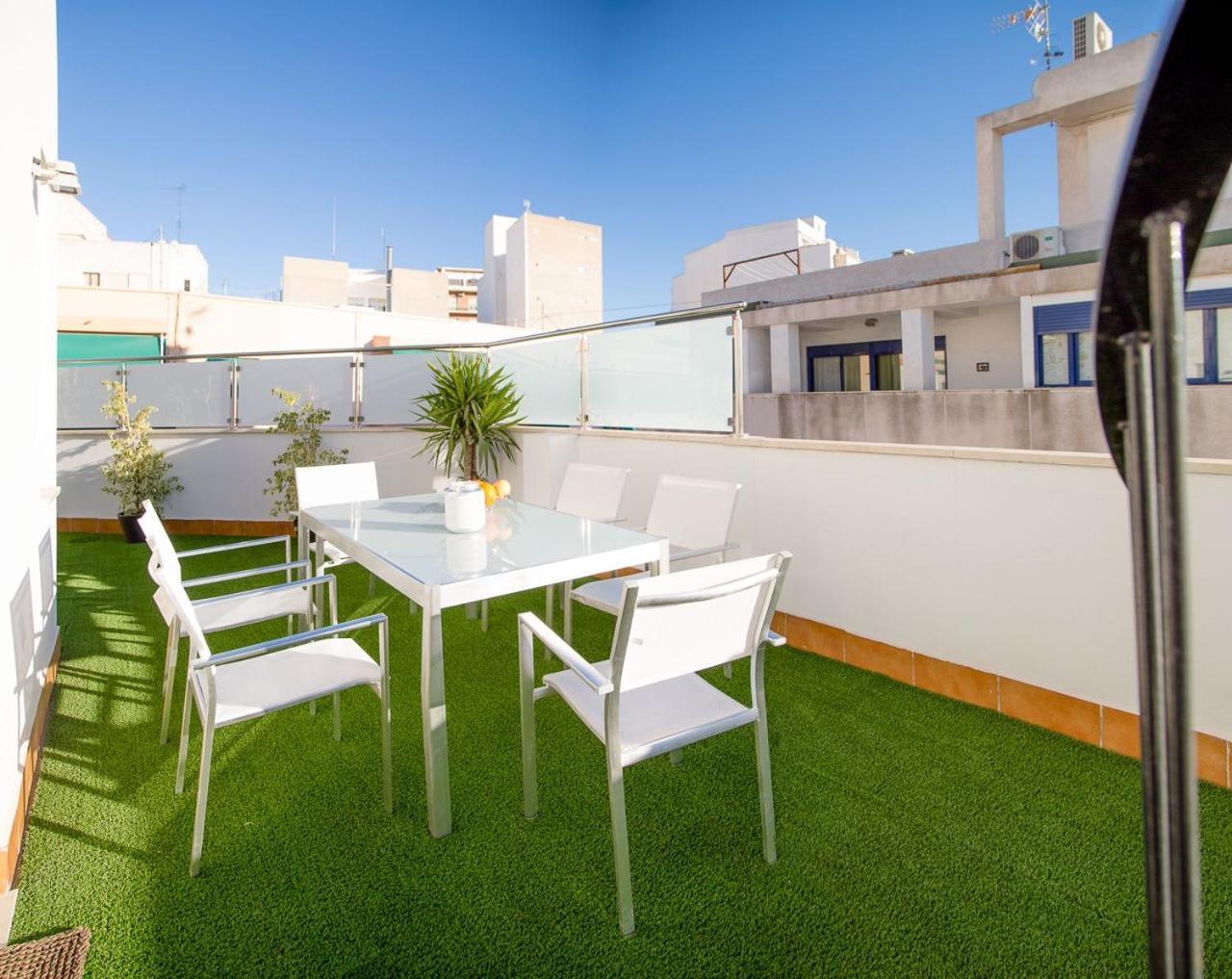2 Big Terraces Penthouse City Center Alicante Exterior foto